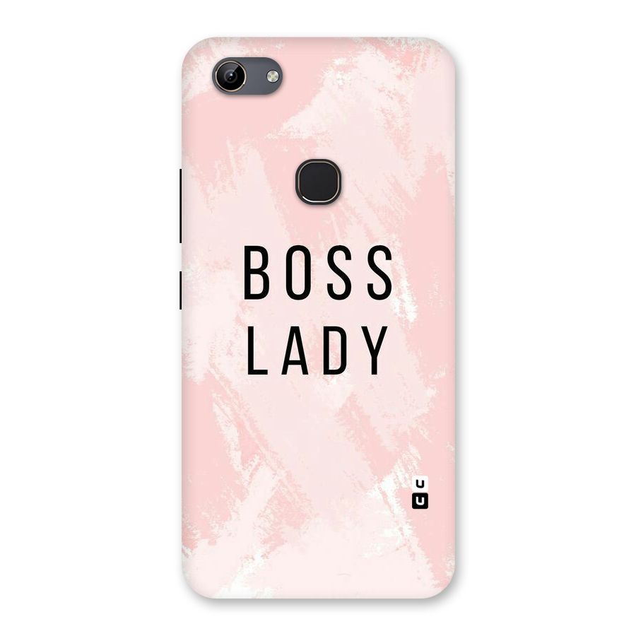 Boss Lady Pink Back Case for Vivo Y81