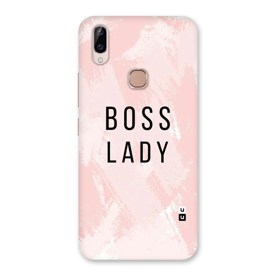 Boss Lady Pink Back Case for Vivo Y83 Pro
