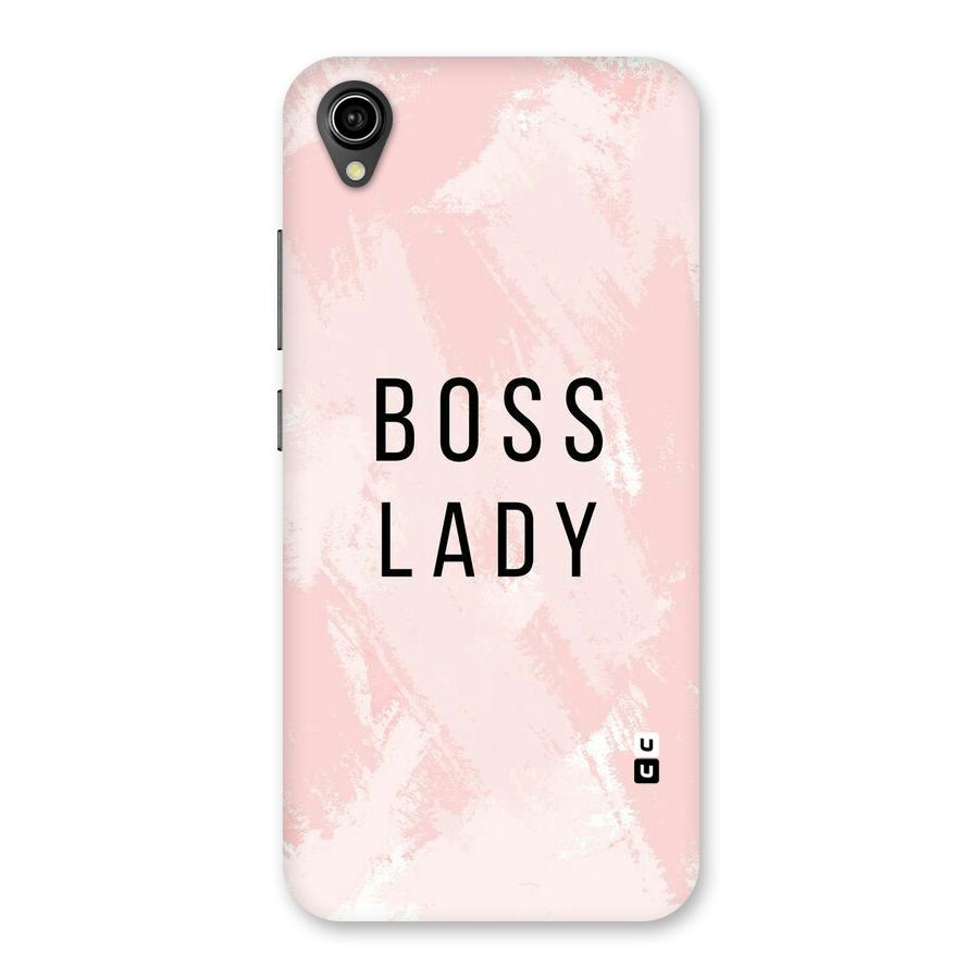 Boss Lady Pink Back Case for Vivo Y90