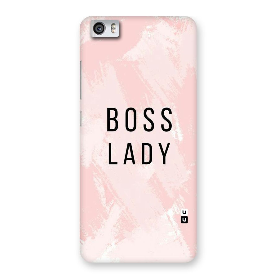 Boss Lady Pink Back Case for Xiaomi Redmi Mi5