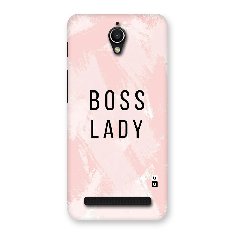 Boss Lady Pink Back Case for Zenfone Go