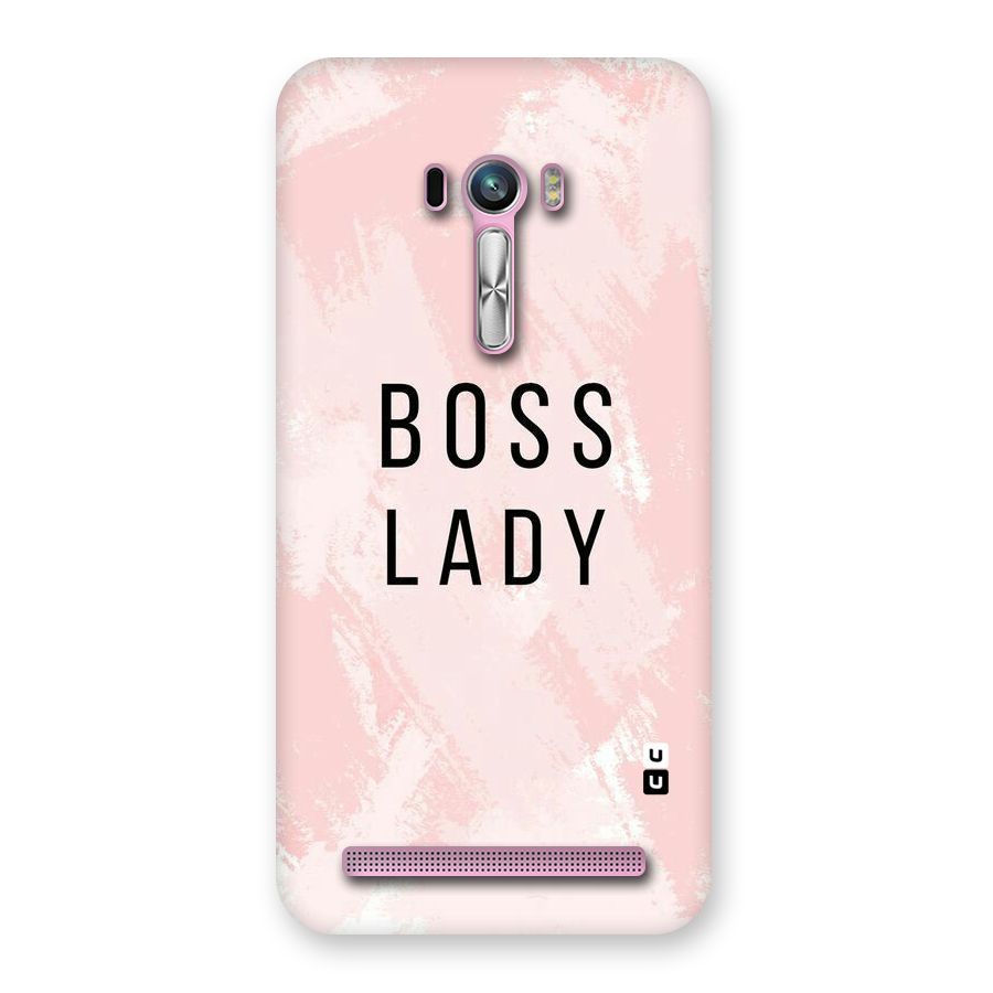 Boss Lady Pink Back Case for Zenfone Selfie