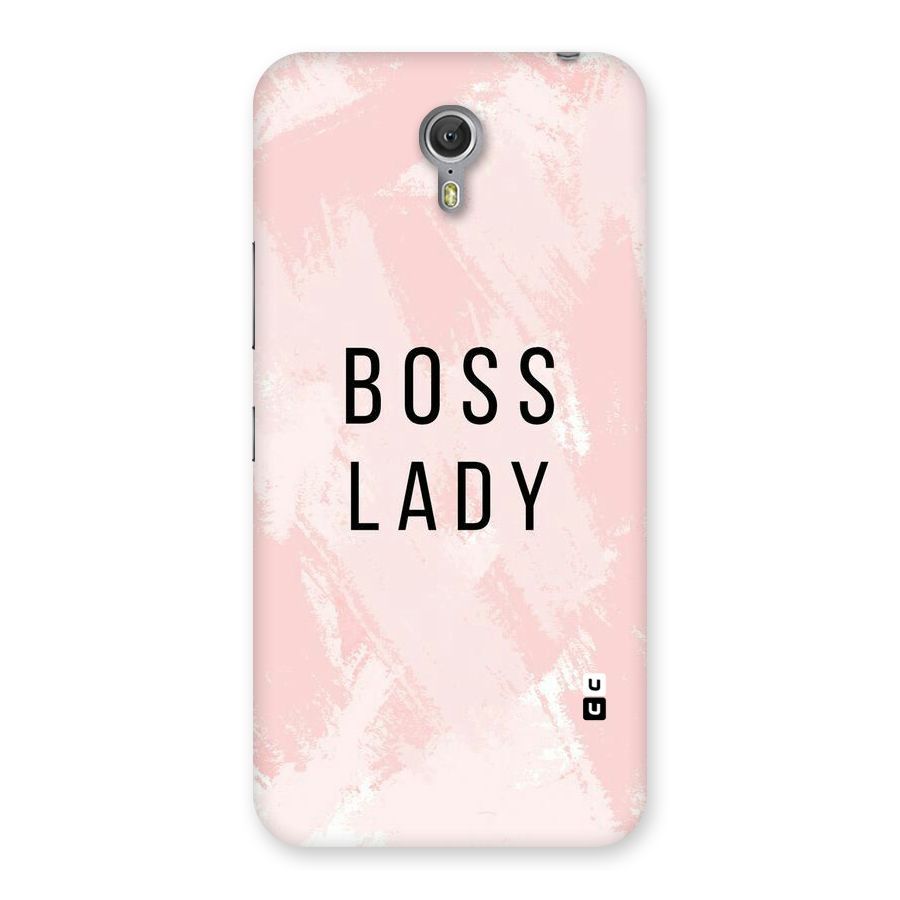Boss Lady Pink Back Case for Zuk Z1