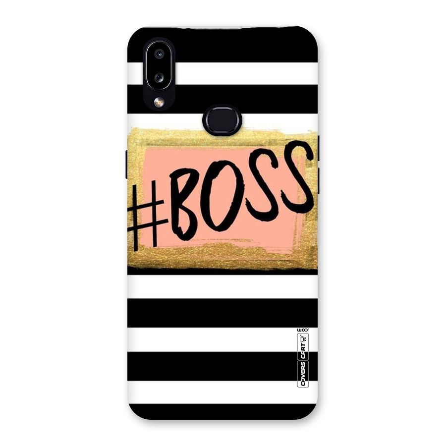 Boss Stripes Back Case for Galaxy A10s