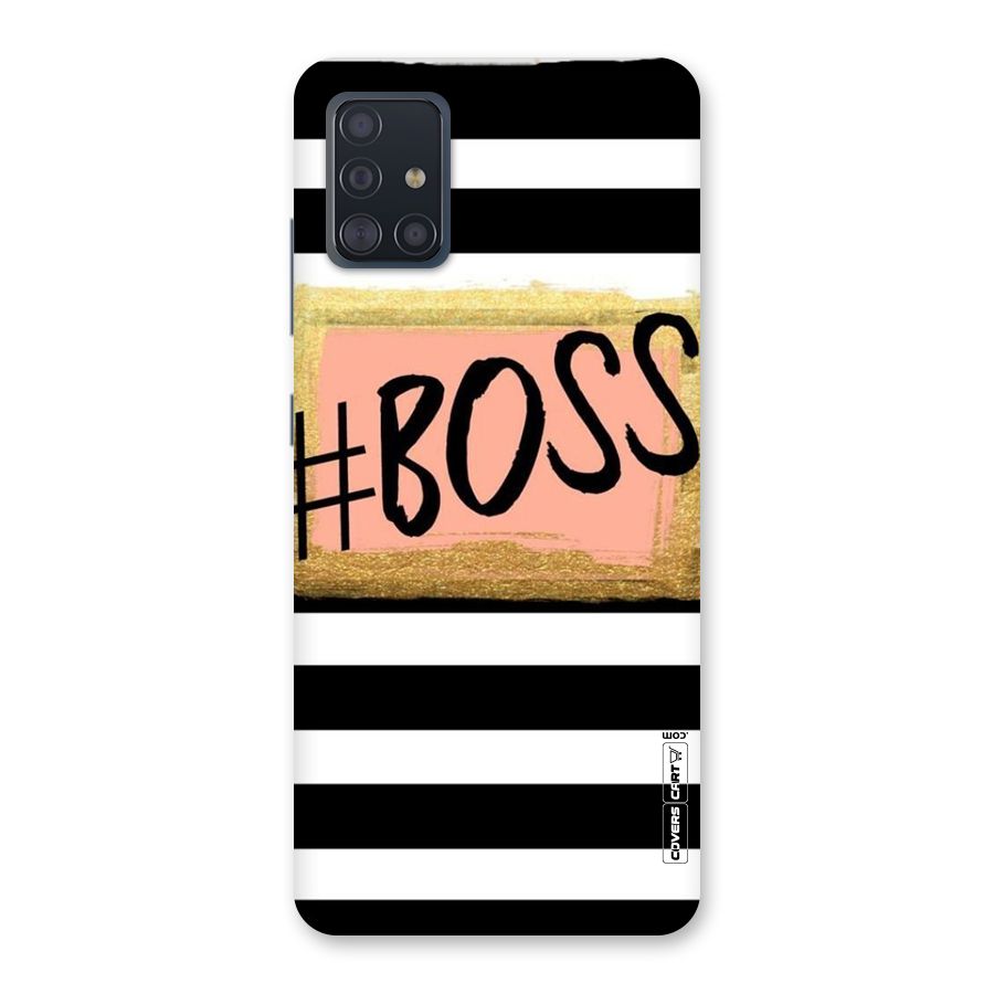 Boss Stripes Back Case for Galaxy A51