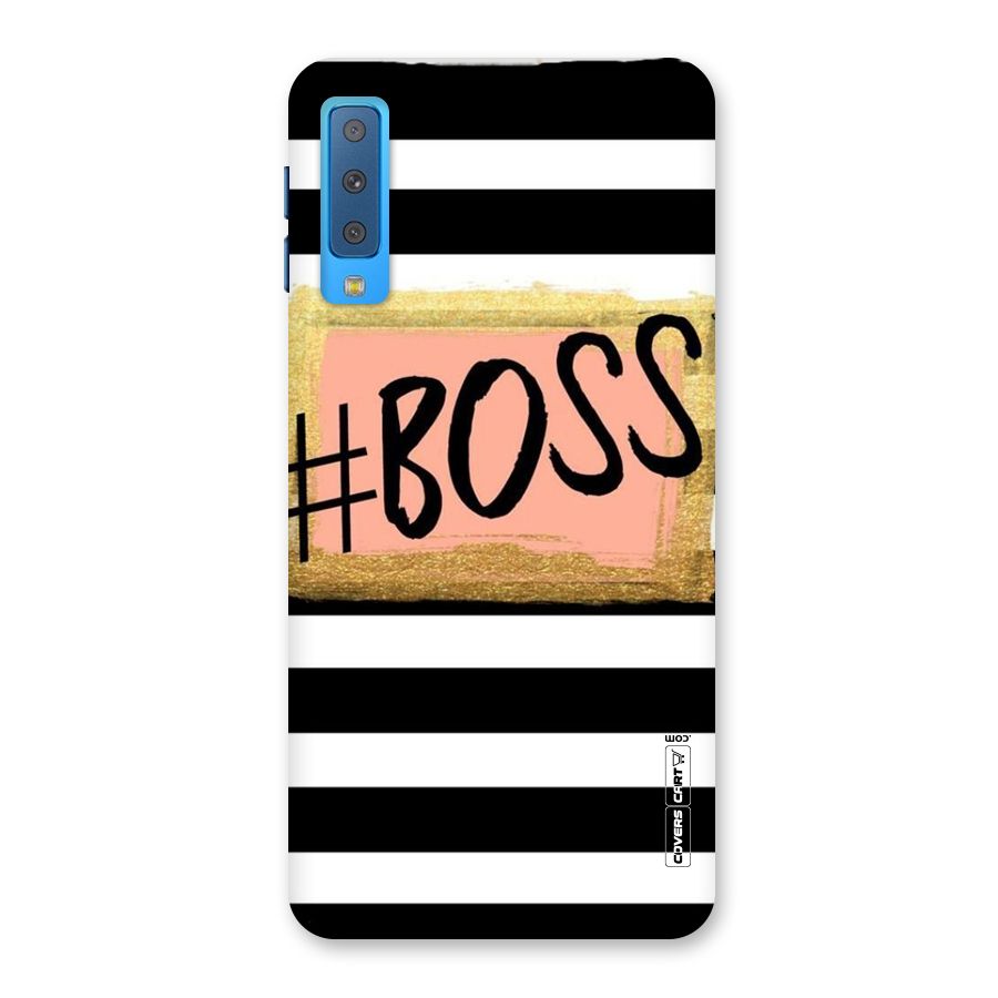 Boss Stripes Back Case for Galaxy A7 (2018)