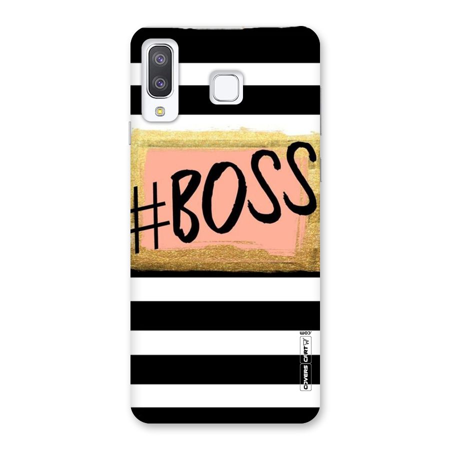Boss Stripes Back Case for Galaxy A8 Star