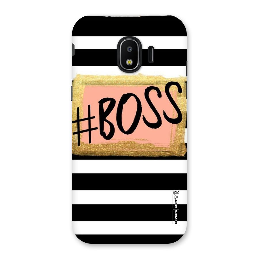Boss Stripes Back Case for Galaxy J2 Pro 2018