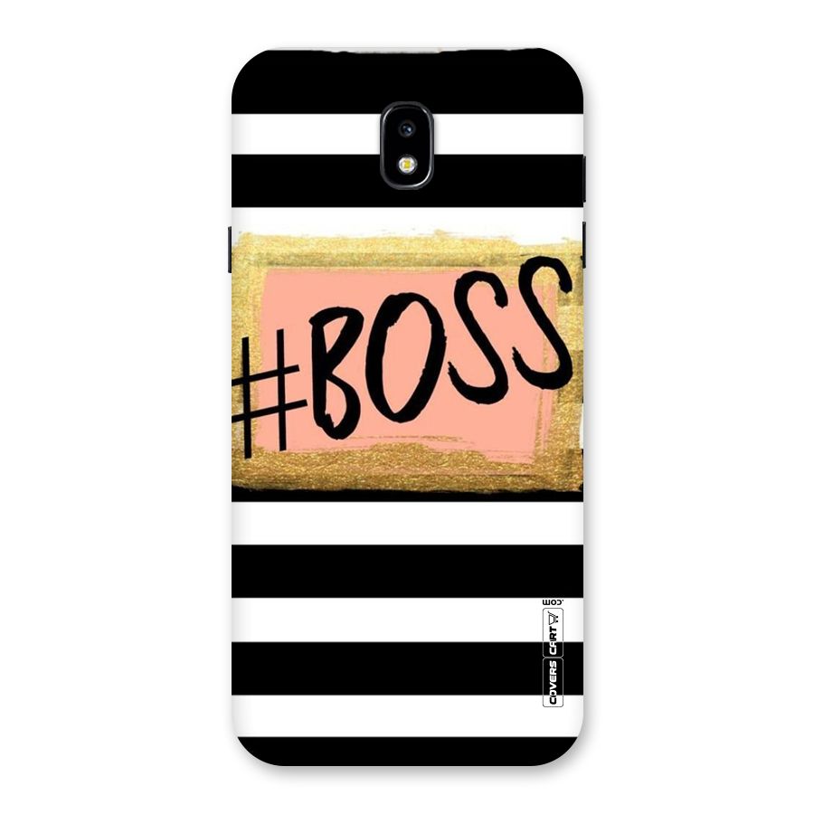 Boss Stripes Back Case for Galaxy J7 Pro