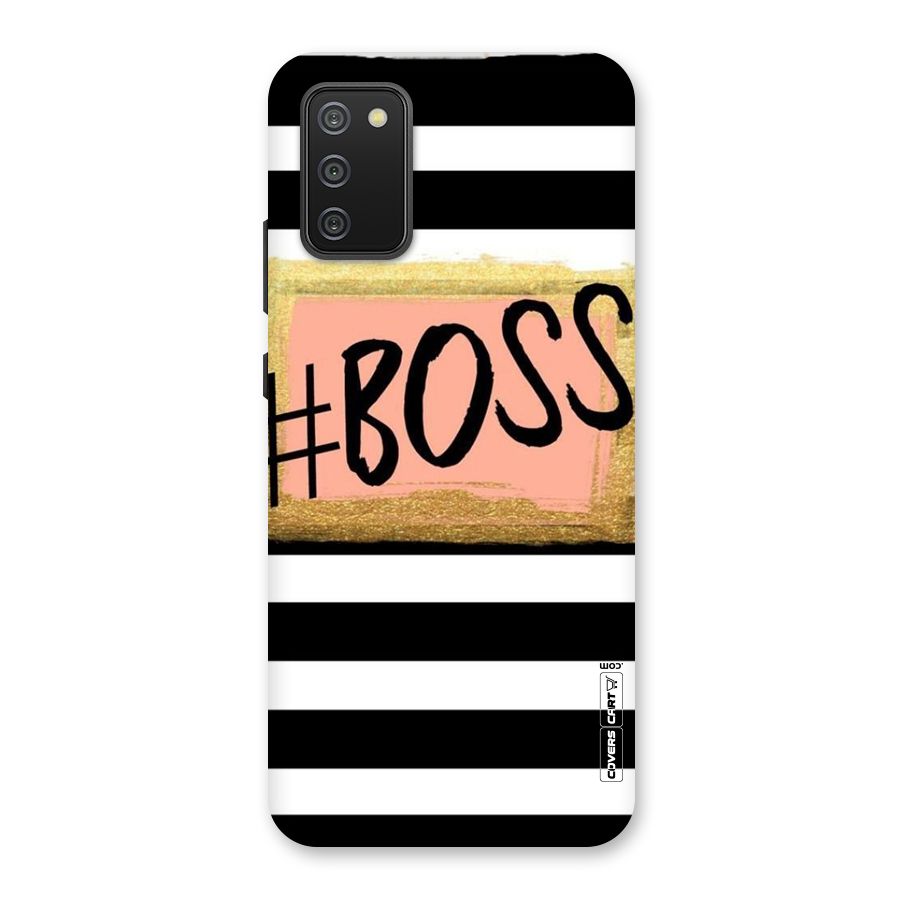 Boss Stripes Back Case for Galaxy M02s