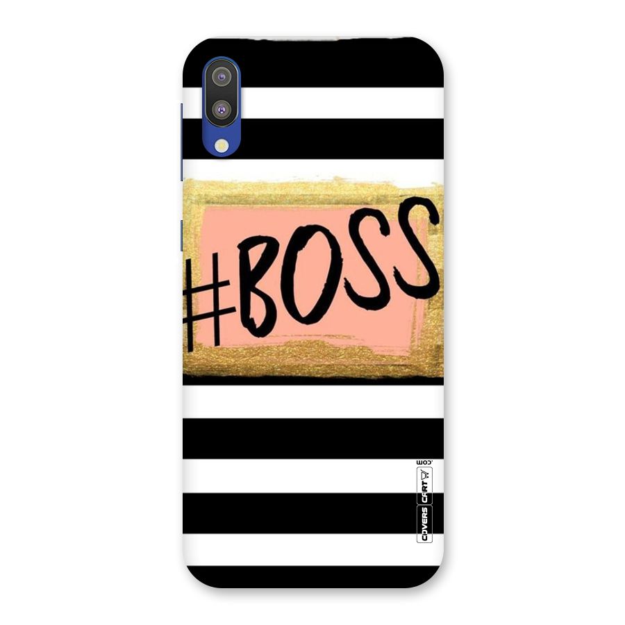 Boss Stripes Back Case for Galaxy M10