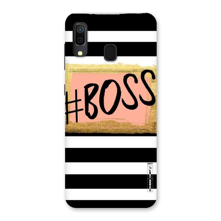Boss Stripes Back Case for Galaxy M10s