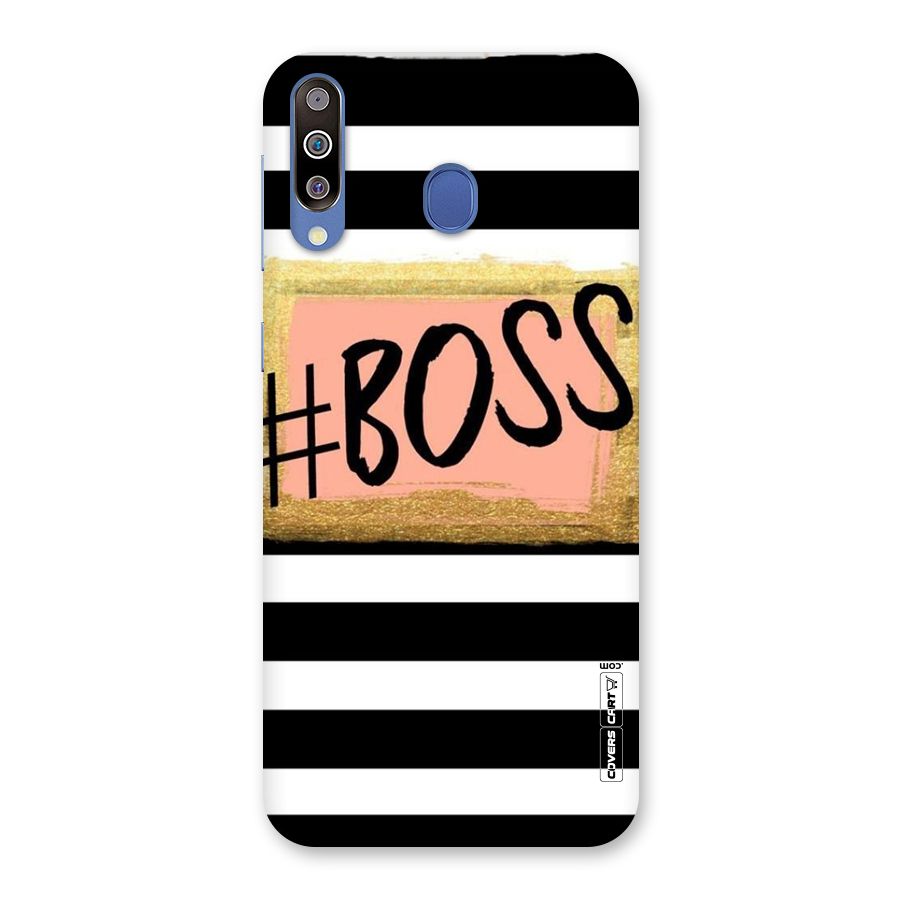 Boss Stripes Back Case for Galaxy M30