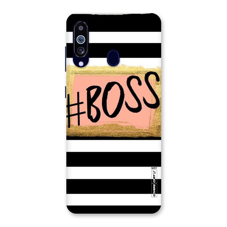 Boss Stripes Back Case for Galaxy M40