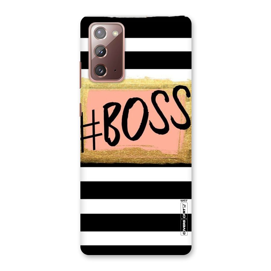 Boss Stripes Back Case for Galaxy Note 20