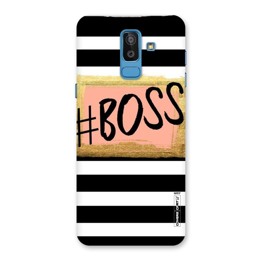 Boss Stripes Back Case for Galaxy On8 (2018)