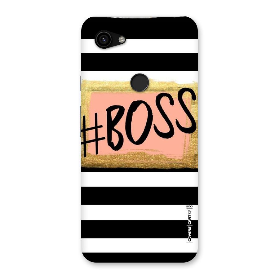 Boss Stripes Back Case for Google Pixel 3a XL