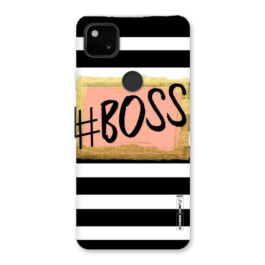 Boss Stripes Back Case for Google Pixel 4a