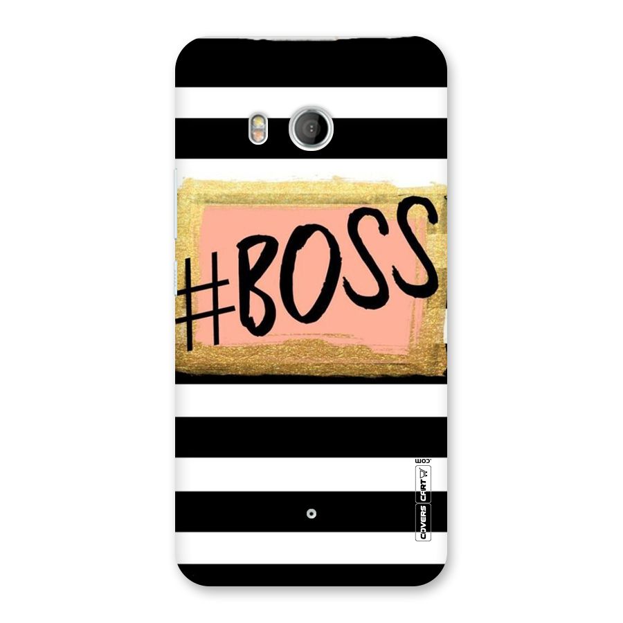 Boss Stripes Back Case for HTC U11