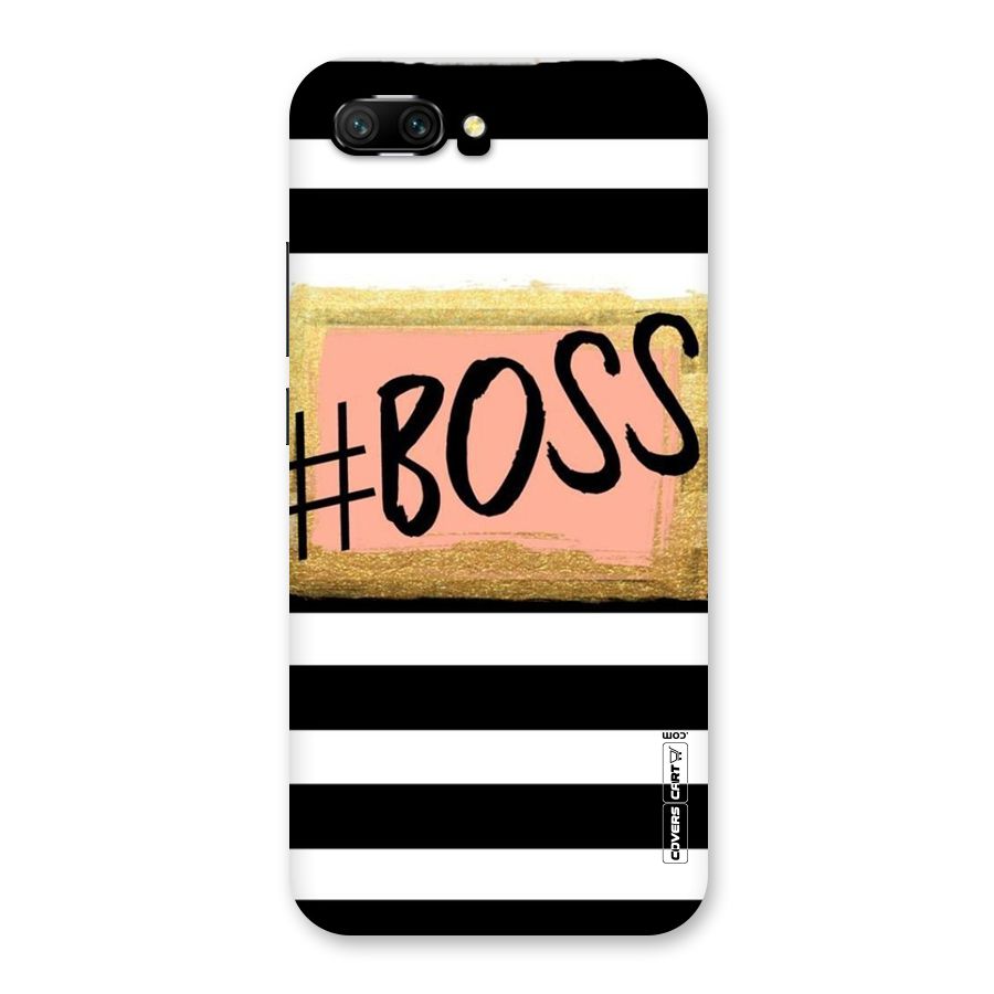 Boss Stripes Back Case for Honor 10