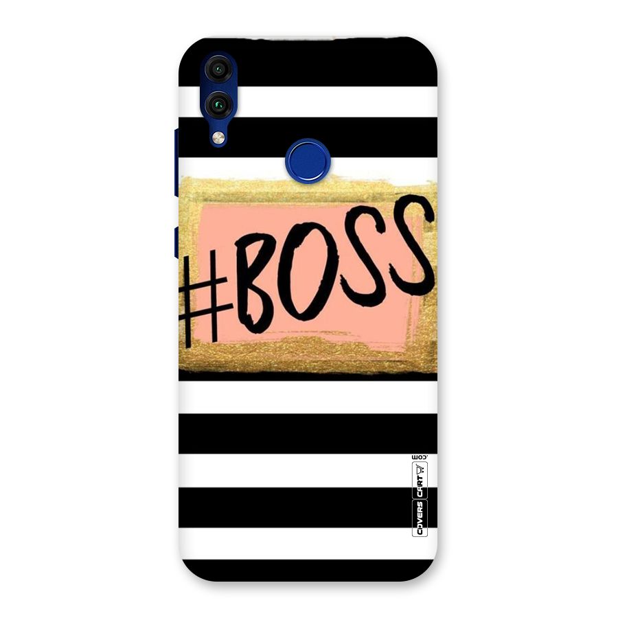 Boss Stripes Back Case for Honor 8C