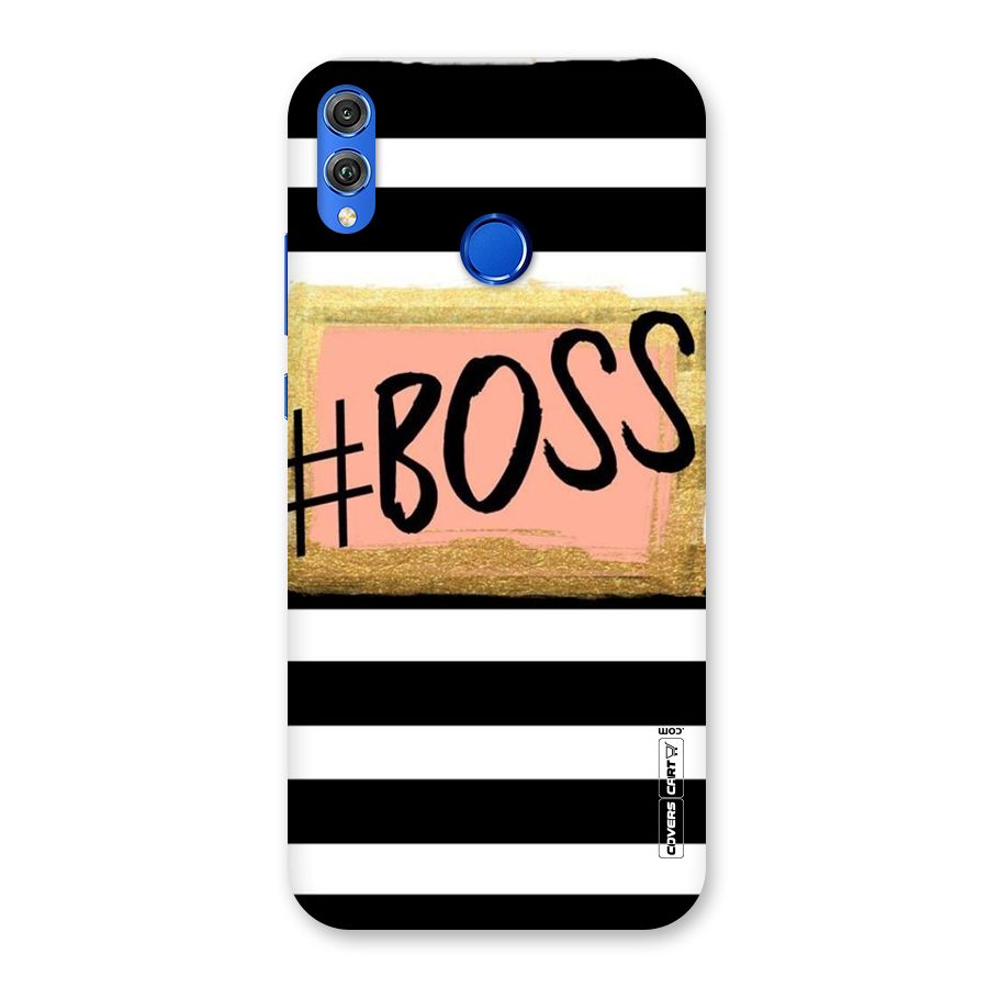 Boss Stripes Back Case for Honor 8X