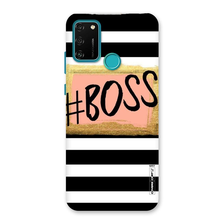 Boss Stripes Back Case for Honor 9A