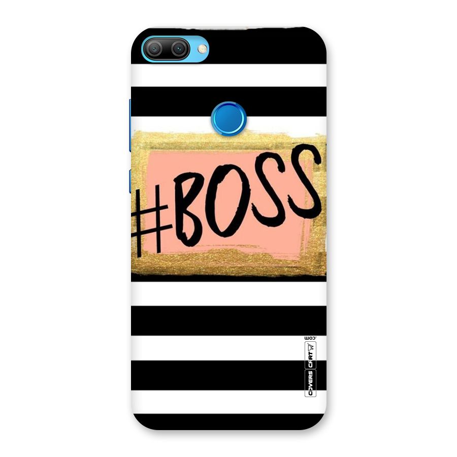 Boss Stripes Back Case for Honor 9N