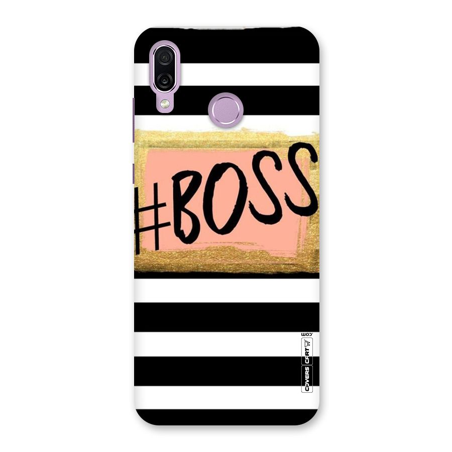 Boss Stripes Back Case for Honor Play