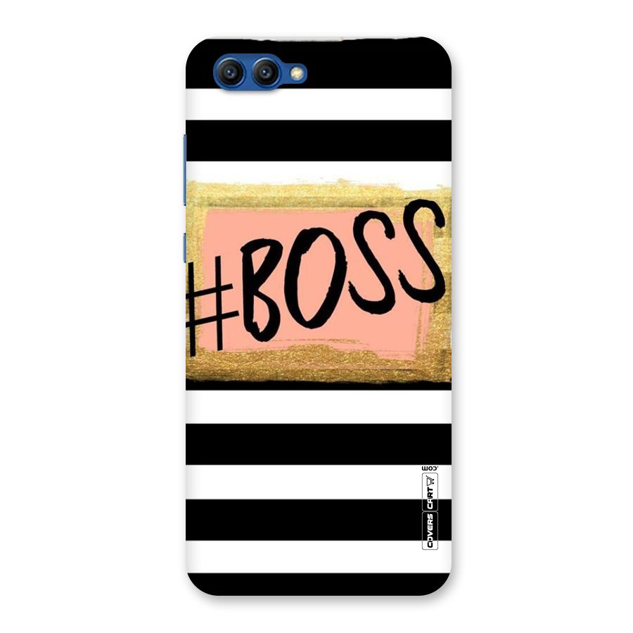 Boss Stripes Back Case for Honor View 10