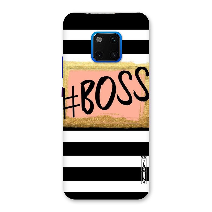 Boss Stripes Back Case for Huawei Mate 20 Pro