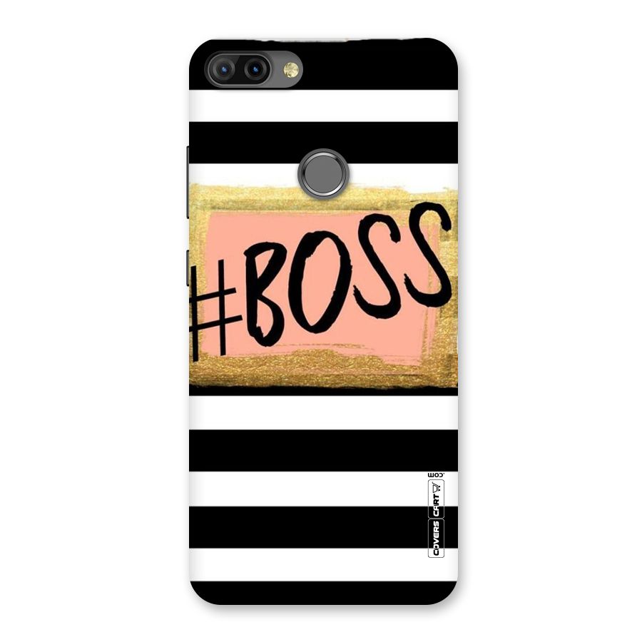 Boss Stripes Back Case for Infinix Hot 6 Pro