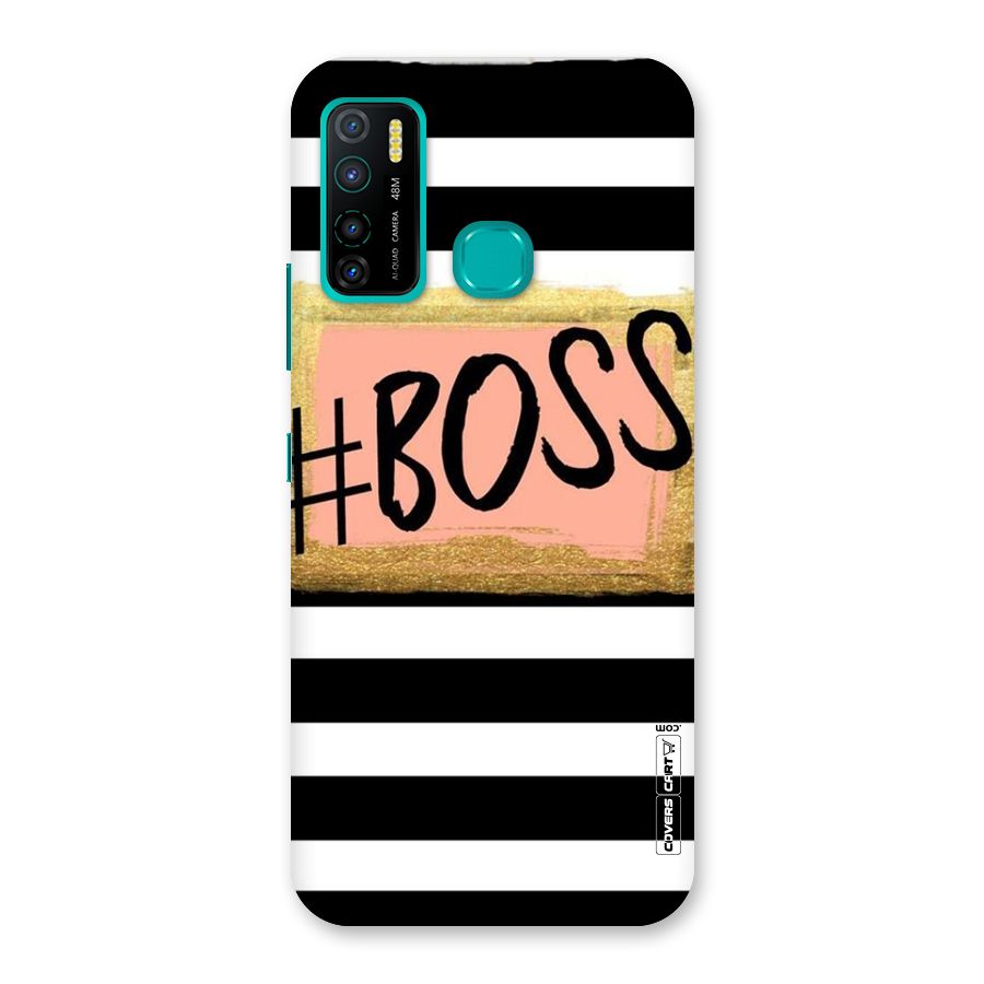 Boss Stripes Back Case for Infinix Hot 9 Pro