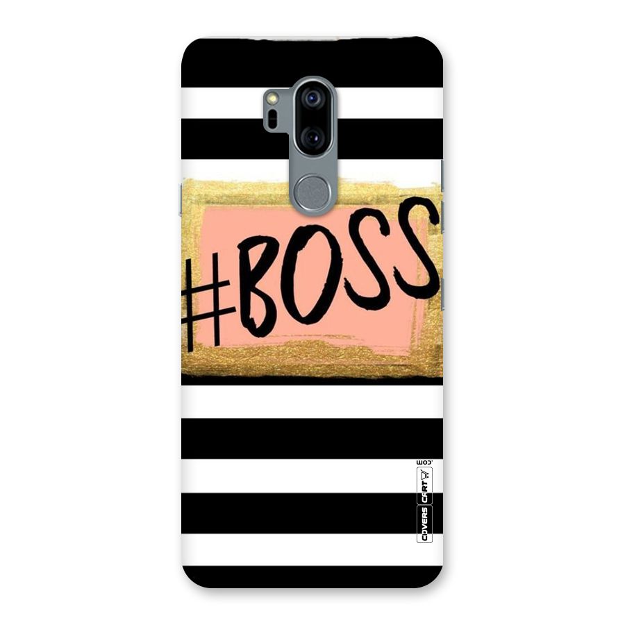 Boss Stripes Back Case for LG G7