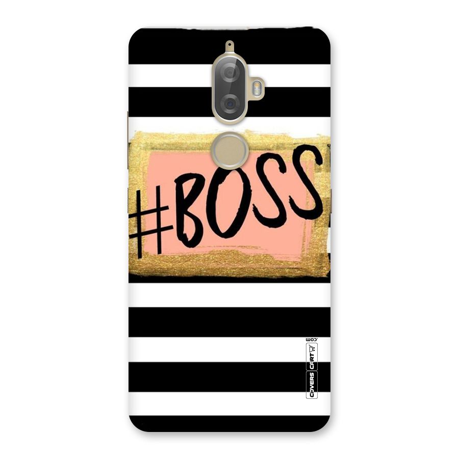 Boss Stripes Back Case for Lenovo K8 Plus