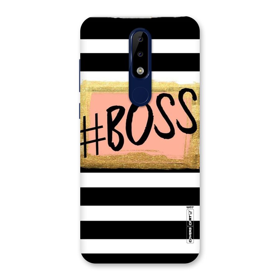 Boss Stripes Back Case for Nokia 5.1 Plus