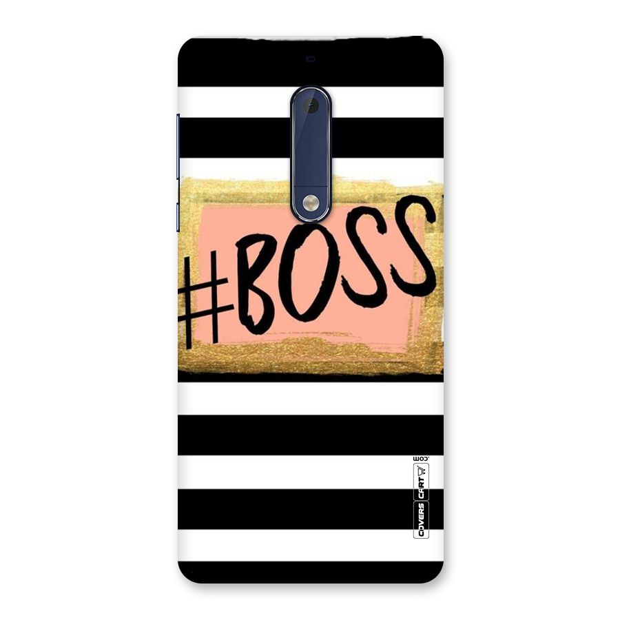 Boss Stripes Back Case for Nokia 5