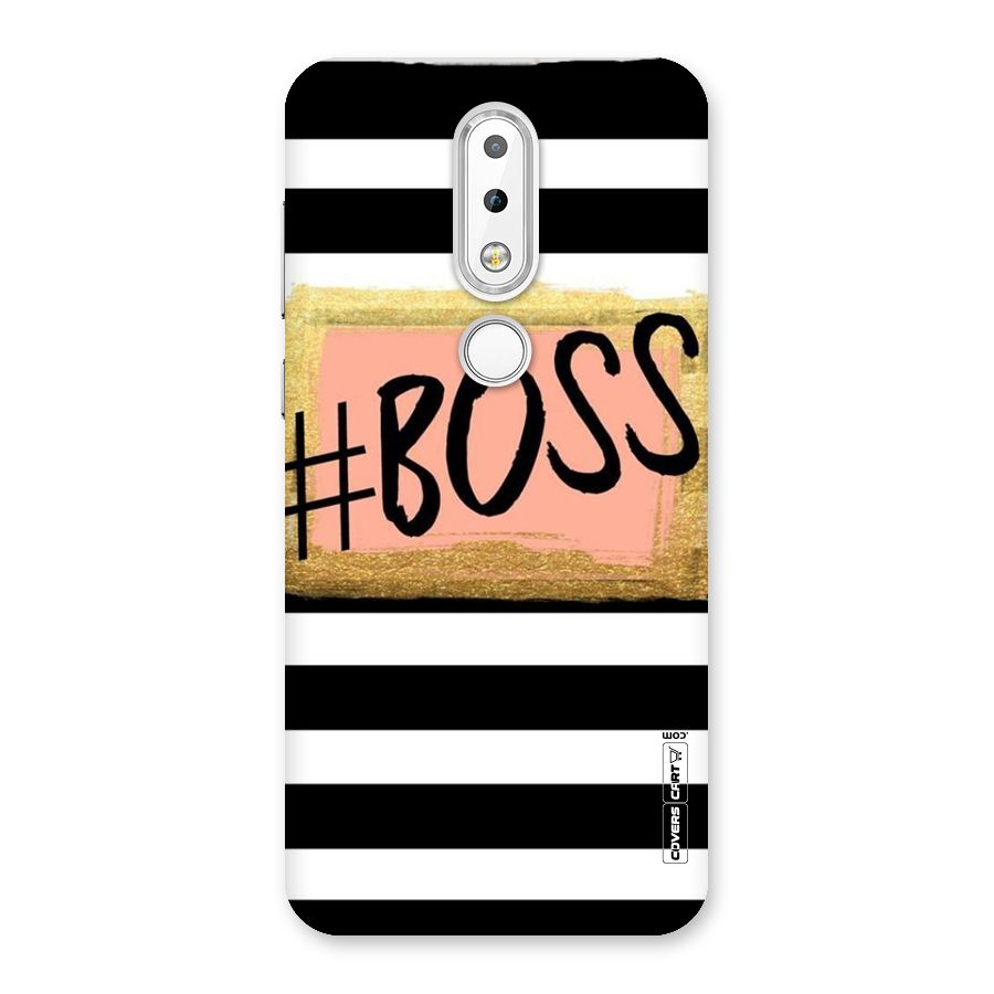Boss Stripes Back Case for Nokia 6.1 Plus