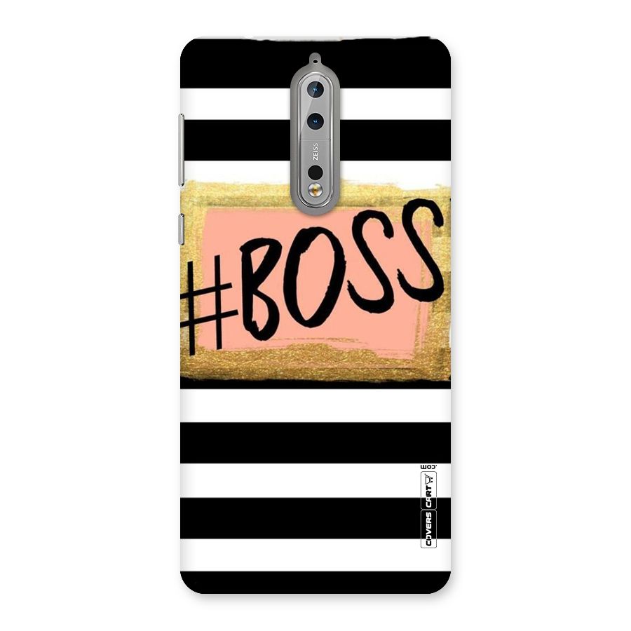 Boss Stripes Back Case for Nokia 8