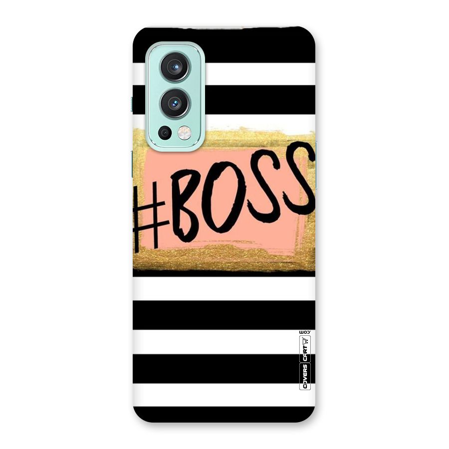 Boss Stripes Back Case for OnePlus Nord 2 5G