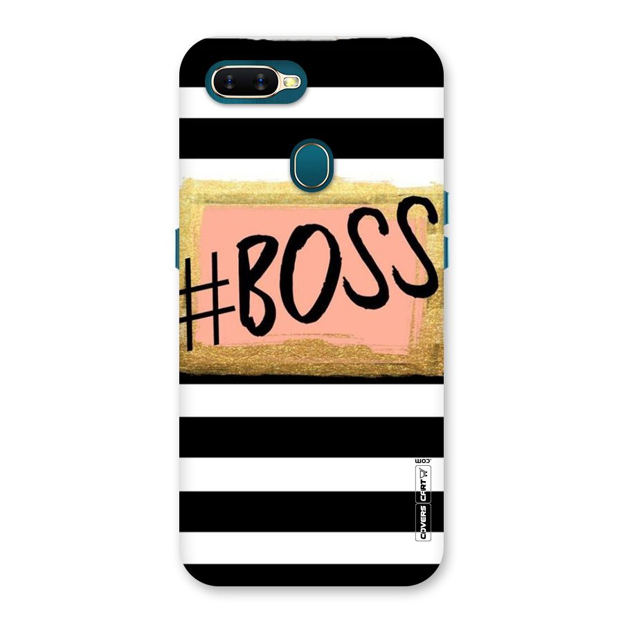 Boss Stripes Back Case for Oppo A11k