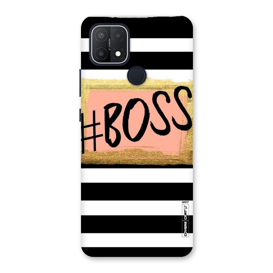 Boss Stripes Back Case for Oppo A15s
