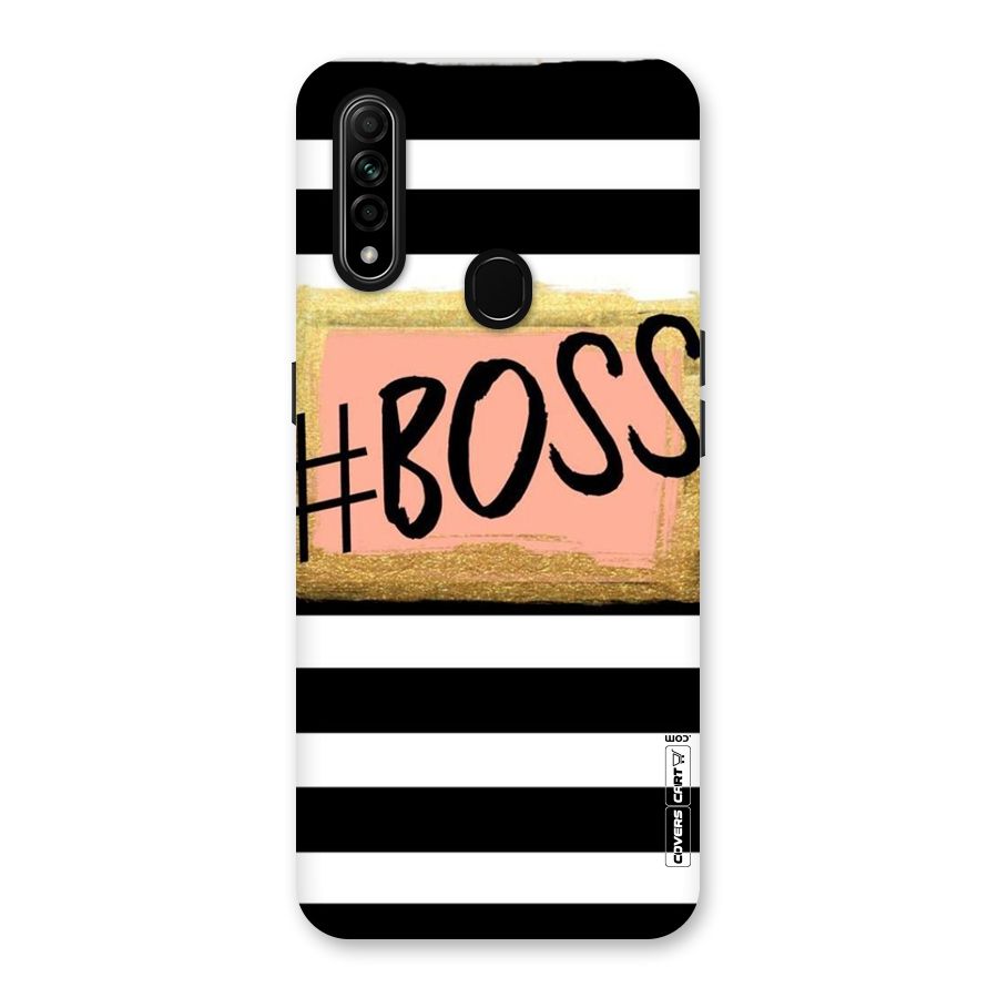 Boss Stripes Back Case for Oppo A31