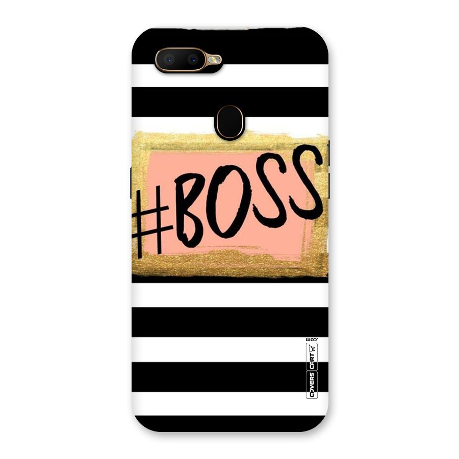 Boss Stripes Back Case for Oppo A5s