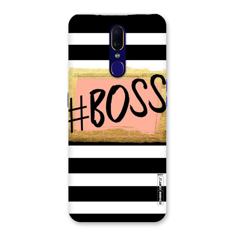 Boss Stripes Back Case for Oppo A9