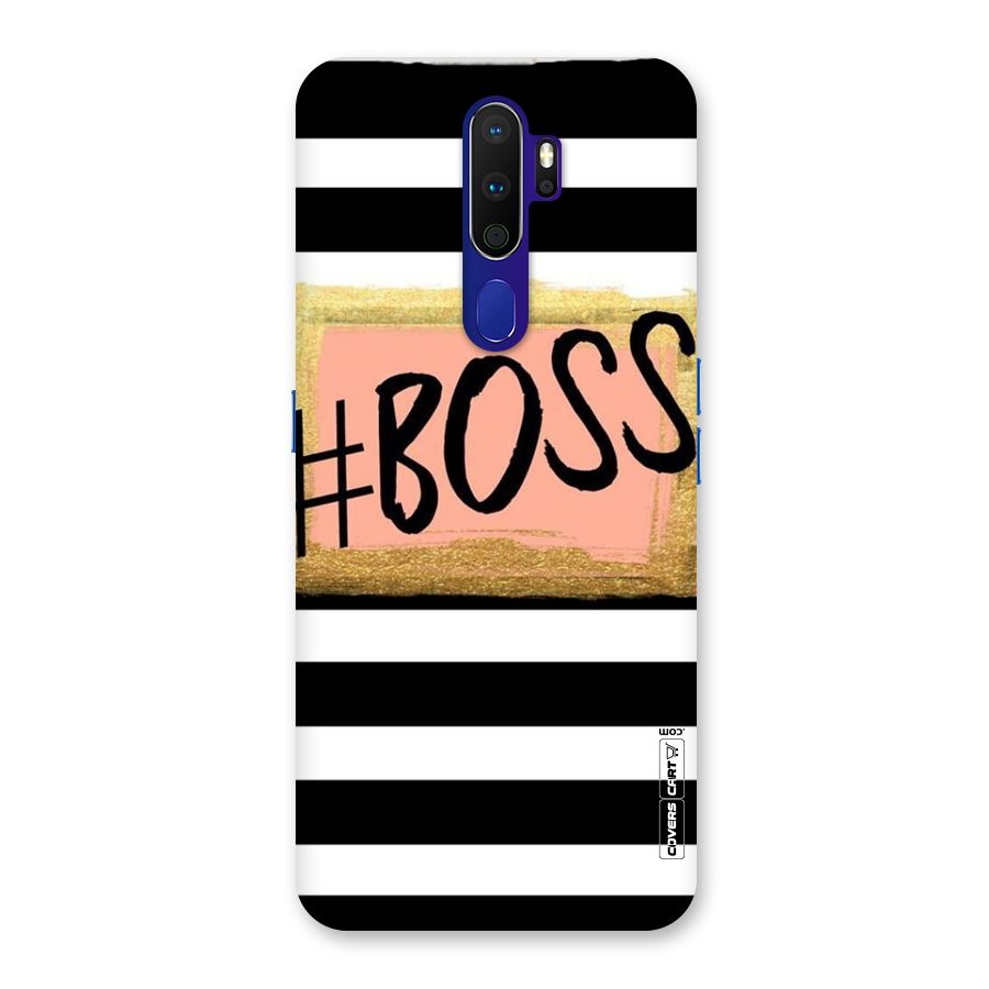 Boss Stripes Back Case for Oppo A9 (2020)