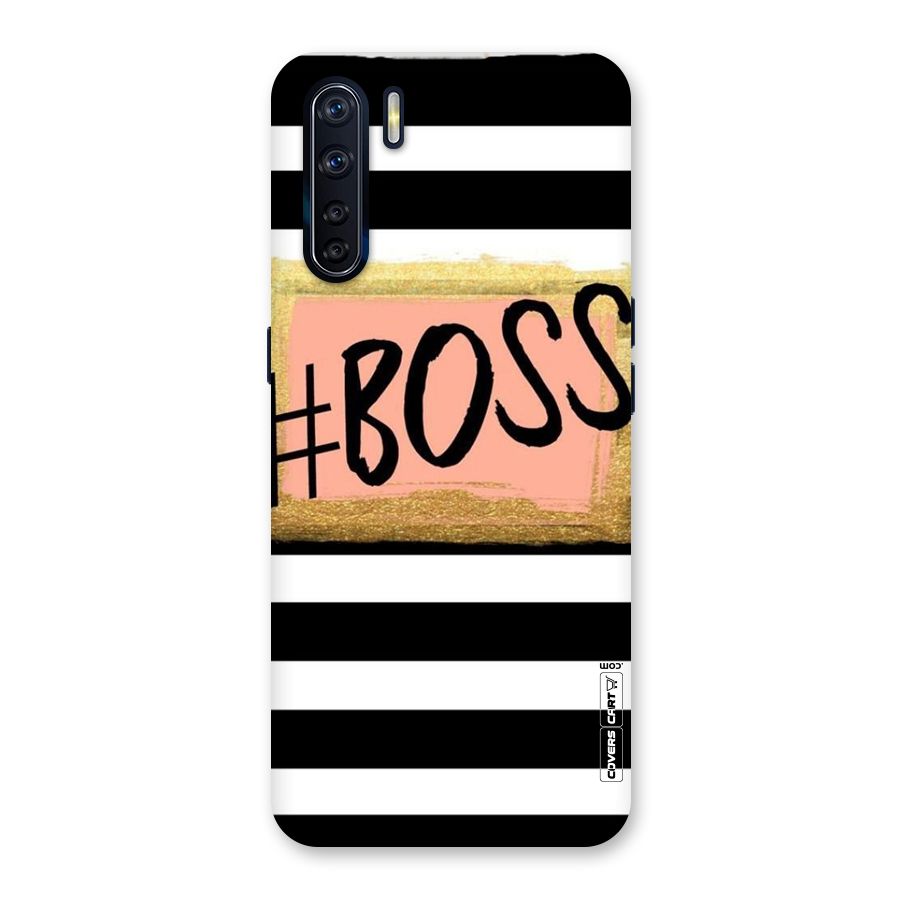 Boss Stripes Back Case for Oppo F15