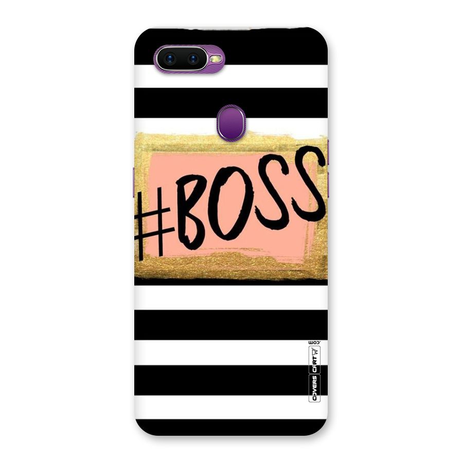 Boss Stripes Back Case for Oppo F9