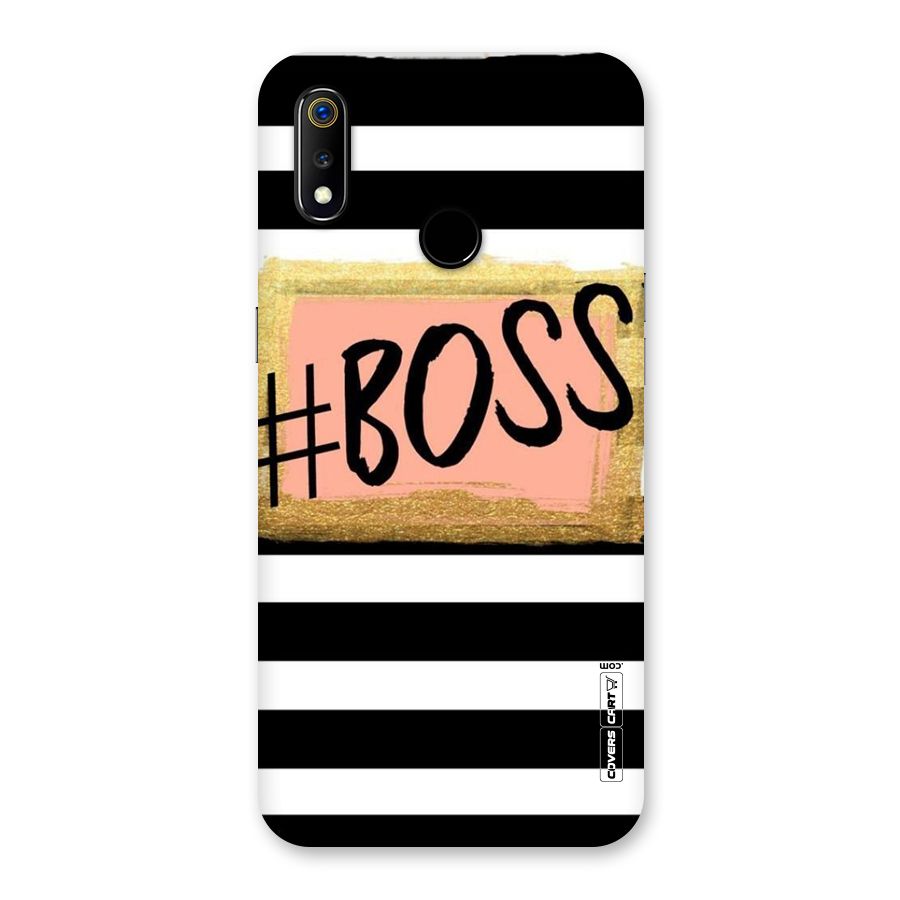 Boss Stripes Back Case for Realme 3