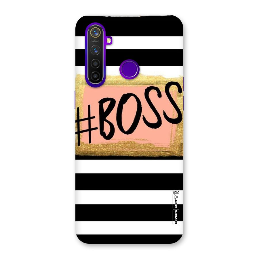 Boss Stripes Back Case for Realme 5 Pro